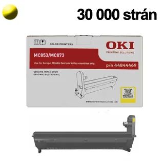 OKI MC853/MC873, zobrazovací válec, 30 000, žlutý