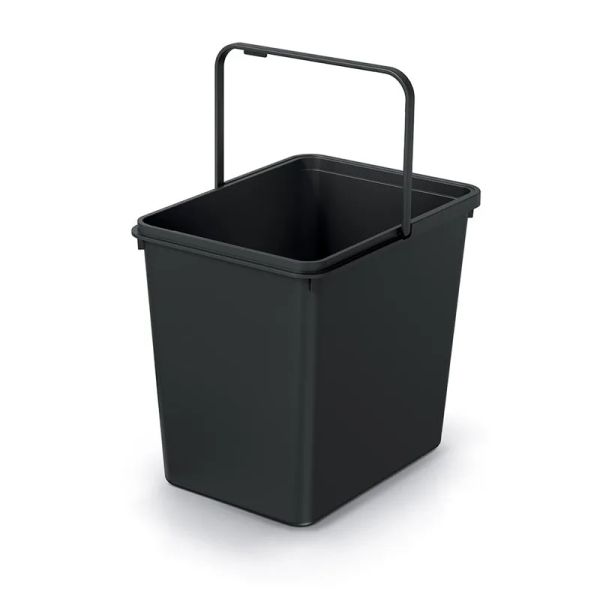 Odpadkový koš SYSTEMA BASIC černý 23l
