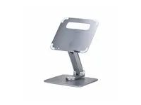 Startech - Stojánek na notebook - otocení 360°, teleskopická výšková úprava - desktop - stríbrná