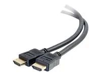 High Speed HDMI - In-Wall CMG Rated - 4K 60Hz - Kabel HDMI s ethernetem - HDMI s piny (male) do HDMI s piny (male) - 1.83 m - odstíněný - černá - podporuje 4K