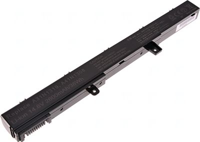 Baterie T6 Power pro Asus X451, X551, F551, P551, R411, R512, RX551, F451, 2600mAh, 38Wh, 4cell
