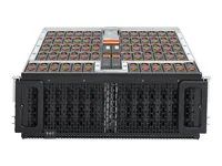 Police - 60 zásuvky (SATA-600 / SAS-3) - HDD 14 TB x 24 - k upevnění na regál - 4U