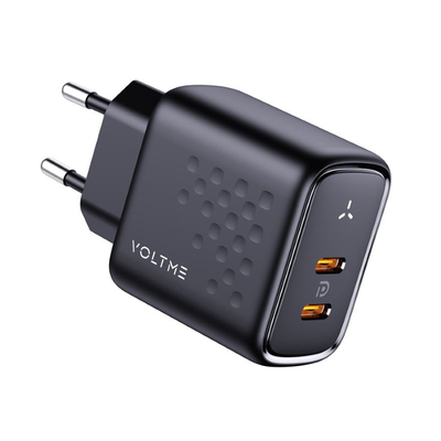 Adaptér USB VOLTME Revo 45 Duo CC 45W EU Black