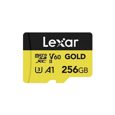 Lexar 256GB GOLD microSDXC C10 A1