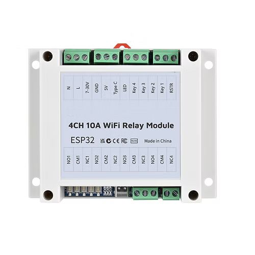 ATHOM, 4 CH relay, Tasmota