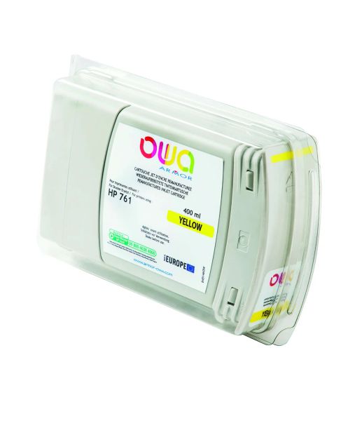 OWA Armor ink-jet kompatibilní s HP DJ T7100 yellow, 400ml, komp.s CM992A