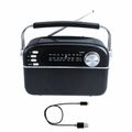 MANTA RDI918B, SOLAR 2 FM/AM Rádio s BT