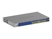 V3 - přepínač - L3 Lite - inteligentní - 24 x 10/100/1000 (PoE+) + 4 x SFP+ - desktop, Lze montovat do rozvaděče - PoE+ (190 W)