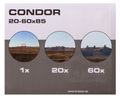 Pozorovací dalekohled Bresser Condor 20–60x85