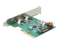 USB adaptér - PCIe 3.0 x4 nízký profil - USB-C 3.1 Gen 2 x 2