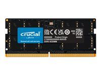 DDR5 - modul - 64 GB - SO-DIMM 262 pinů - 2800 MT/s / PC5-44800 - CL46 - 1.1 V - on-die ECC - černá