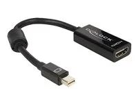 Video adaptér - Mini DisplayPort s piny (male) do HDMI se zdířkami (female) - 18 cm