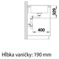 BLANCO SONA 5 S antracit, Silgranitový dřez
