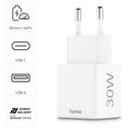 HAMA Rychlonabíječka, USB-C/A PD/QC 30W