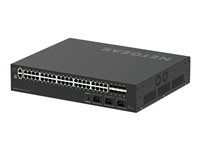 Přepínač - L3 - řízený - 40 x 10/100/1000 (PoE++) + 8 x 1 Gigabit / 10 Gigabit SFP+ - proudění vzduchu ze strany na stranu - Lze montovat do rozvaděče - PoE++ (2880 W)