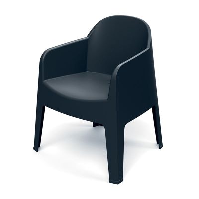 Židle zahradní MILANE 680x600x805mm - uhlová