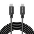 Kabel KRUGER & MATZ KM1261 Basic USB-C/USB-C 2,5m Black