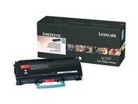 Extra vysoká výtěžnost - černá - originální - kazeta s barvivem - pro Lexmark X463de, X464de, X466de, X466dte, X466dwe