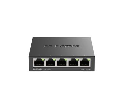 D-Link DGS-105GL Kovový 5-portový Gigabit stolní switch