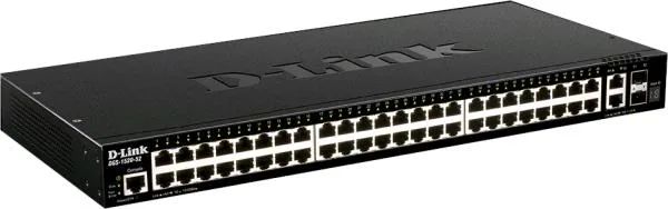 D-Link DGS-1520-52 48 ports GE + 2 10GE ports + 2 SFP+ Smart Managed Switch