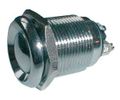 Přepínač tlačítko kulaté OFF-(ON) kov-typ3 (12V)