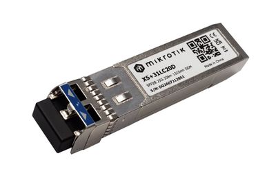 MikroTik XS+31LC20D, SFP/SFP+/SFP28, 1/10/25G, SM, 20km, 1310nm