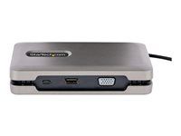 2x USB-A 10Gbps, GbE (DKM31C3HVCPD) - Dokovací stanice - USB-C 3.2 Gen 2 / Thunderbolt 3 / Thunderbolt 4 - VGA, HDMI, USB-C - 1GbE - kompatibilní s TAA