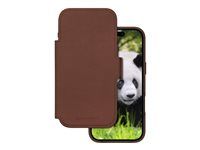 Pouzdro s klopou pro mobilní telefon - kompatibilita s MagSafe - kůže full-grain - dark tan - pro Apple iPhone Air