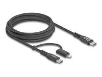 USB Cable 2 in 1 USB Type-C to USB Type