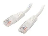 15m Cat5e White Molded Cat5e Patch Cable - M45PAT15MWH