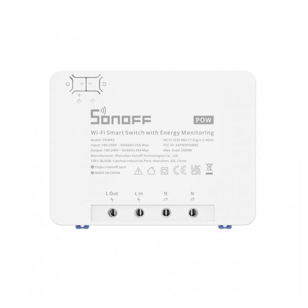 SONOFF POW R3, eWeLink Přepínač s měřením spotřeby.