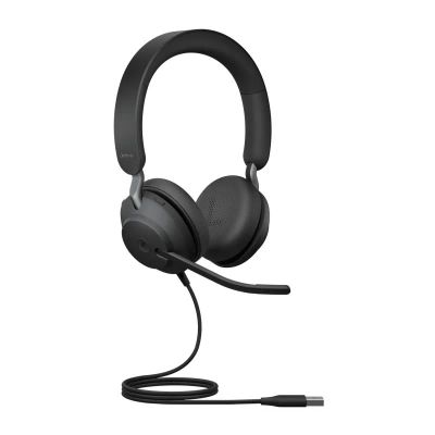 JABRA Evolve2 40 SE, Sluchátka, Stereo, USB-A, Tea