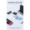 MEGATECH, Rýchlonabíjačka 2x USB-C/1x A, 70W, biel