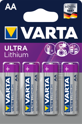 Varta Professional Lithium AA 4x