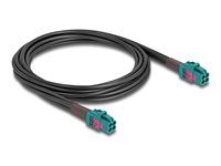 Cable Mini FAKRA Z jack quad to Mini FAK