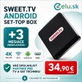 Sweet TV Box INEXT TV5 Ultra + 3 měsíce SWEET.TV ZDARMA