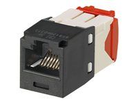 Modul - CAT 5e - černá - 1 port