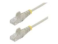 Category 6 - 28AWG (N6PAT300CMGRS) - Patch kabel - RJ-45 (M) do RJ-45 (M) - 3 m - CAT 6 - provedení bez hrbolků - šedá