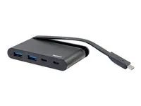 USB A x 2, USB C and Power Delivery - Rozbočovač - 2 x SuperSpeed USB 3.0 + 2 x USB-C - desktop