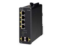 Přepínač - řízený - 4 x 10/100/1000 (PoE+) + 2 x 1000Base-X SFP (uplink) - lze montovat na konzolu DIN - PoE+ - napájení DC