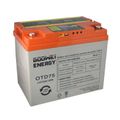 Solární set baterie GOOWEI ENERGY OTD75 (75Ah, 12V) a solární panel Victron Energy 115Wp/12V