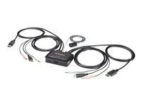 4K KVM Switch w/ Audio (SV211DPUA4K) - Přepínač KVM / audio - 2 x KVM / zvuk - desktop