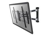 Držák - plný pohyb - pro Displej LCD - stříbrná - velikost obrazovky: 32"-60" - montáž na stěnu