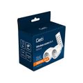 Zásuvky bezdrátové GETI RCS212 2+1