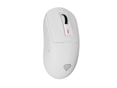 Genesis herní myš ZIRCON 660 PRO/Herní/Optická/Pro praváky/26 000 DPI/Drátová+bezdrátová/Bílá