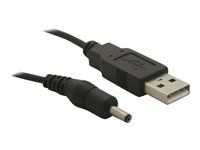 USB / napájecí kabel - DC jack 3,5 x 1,35 mm (M) do USB (M) - 5 V - 1.5 m - pro P/N: 61234, 66202, 66207