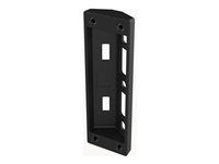 Wedge backplate interkomové stanice - NCS S 9000-N, černá
