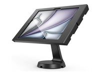 Black - Montážní sada (kryt, stojan) - pro tablet - uzamykatelný - kovový rám - černá - velikost obrazovky: 13" - na stůl, montáž na stěnu - pro Apple 13-inch iPad Air (M2, M3)