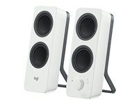 Reproduktory - pro PC - 2.0 kanál - bezdrátový - Bluetooth - 5 watt (celkem) - bílá