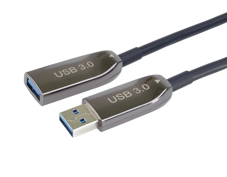 PremiumCord USB 3.2 + 2.0 AOC predlž. kábel, 15m